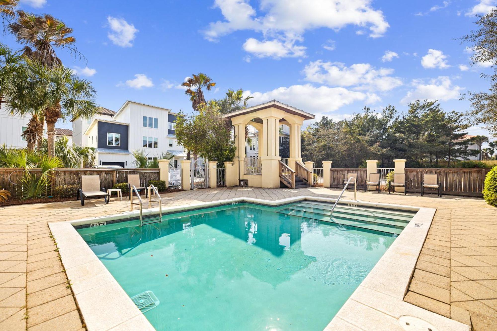 Shellabrate Good Times A Brand New Home For 2024 Only 3 Blocks To The Beach With Community Pool Santa Rosa Beach Zewnętrze zdjęcie