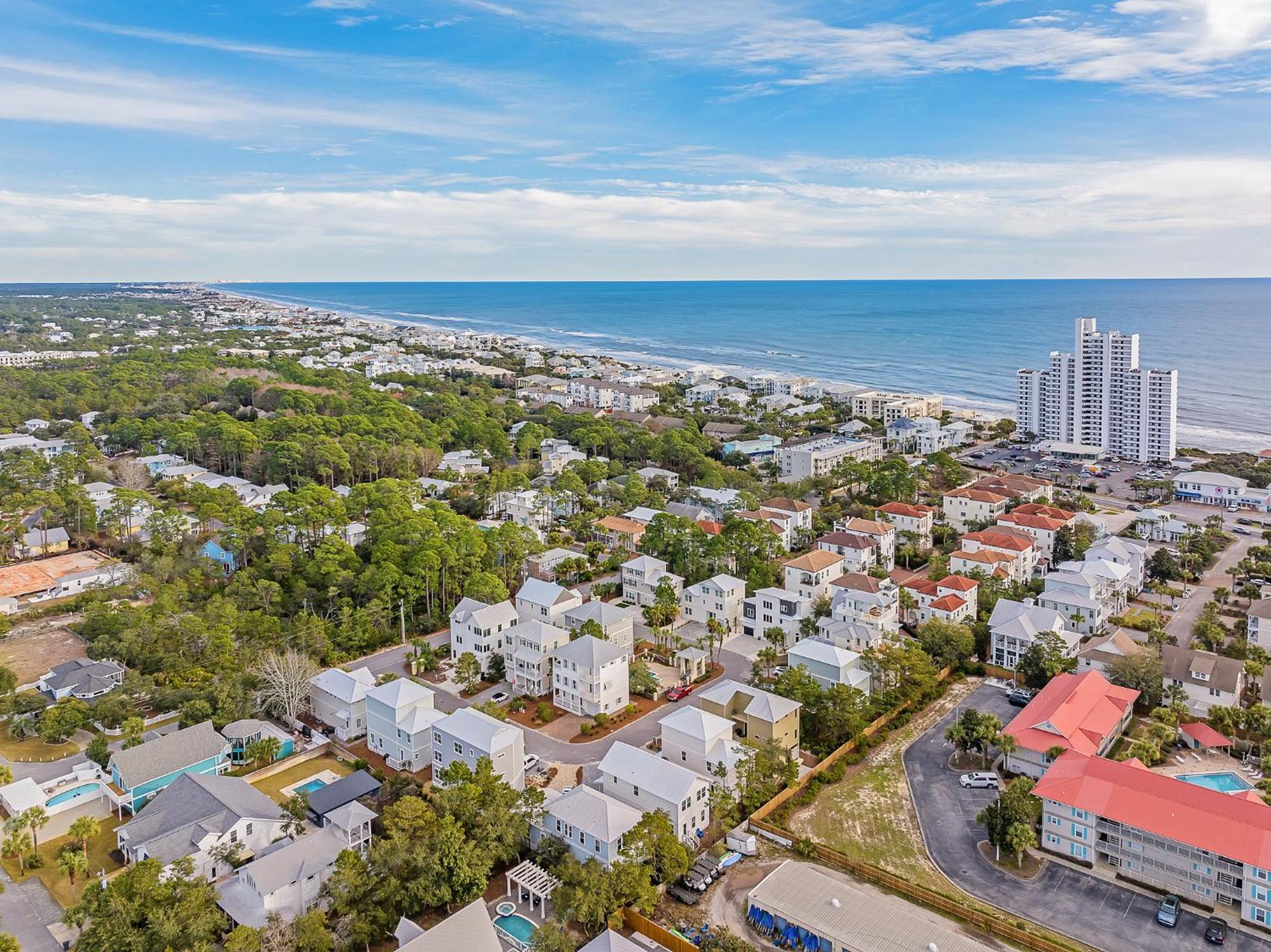 Shellabrate Good Times A Brand New Home For 2024 Only 3 Blocks To The Beach With Community Pool Santa Rosa Beach Zewnętrze zdjęcie