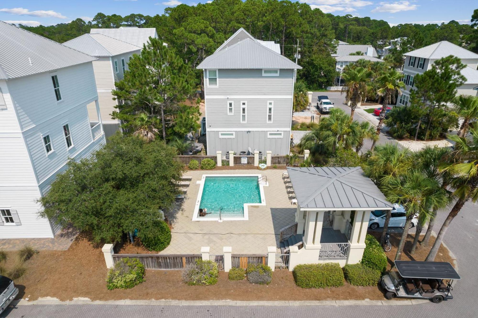 Shellabrate Good Times A Brand New Home For 2024 Only 3 Blocks To The Beach With Community Pool Santa Rosa Beach Zewnętrze zdjęcie